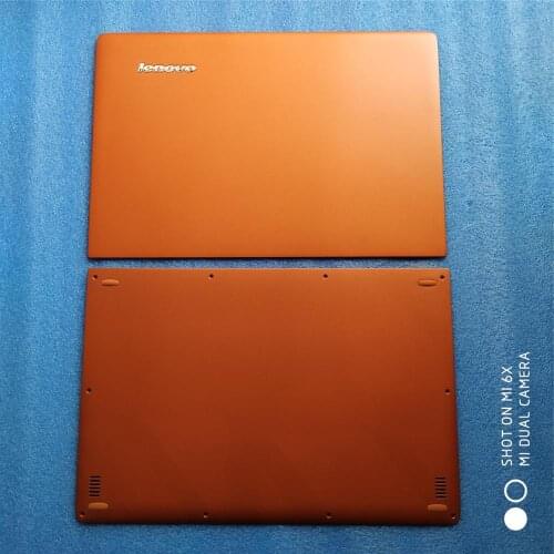 New Original Lcd rear back cover+Bottom Case Base Cover for Lenovo Yoga 3 Pro Series AM0TA000110 AM0TA000310 Orange