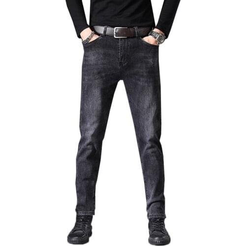 Джинсы стрейч для мужчин PASBOS China At AliExpress