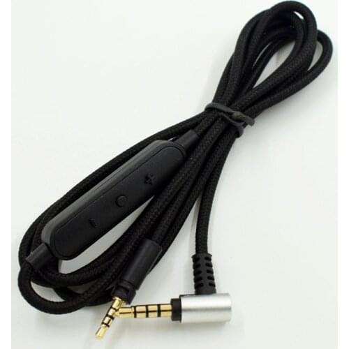 Replacement Audio Cable For Sennheiser momentum 2.0, HD1 Headphones upgrade Fits Headphones Microphone Volume Control 23 AugT2