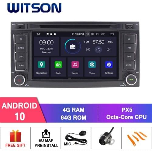 WITSON Android 10.0 IPS HD Screen For VW TOUAREG 2004-2011Car Multimedia System 4GB RAM+64GB FLASH