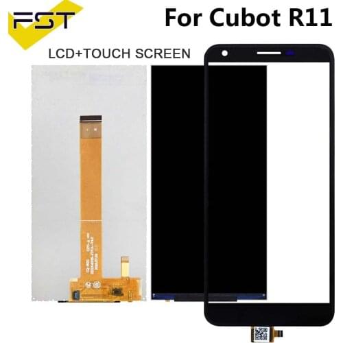 5.5''For Cubot R11 LCD Display with Touch Screen Digitizer For Cubot R11 Mobile Phone Accessories With Tools And Adhesive