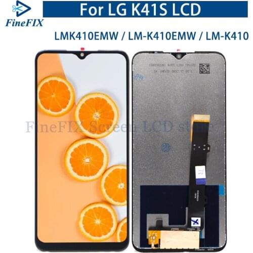 100% Tested 6.55" For LG K41S LCD Display Touch Screen Digitizer Assembly Replacement For LG K41S LMK410EMW LMK410HM LCD Display