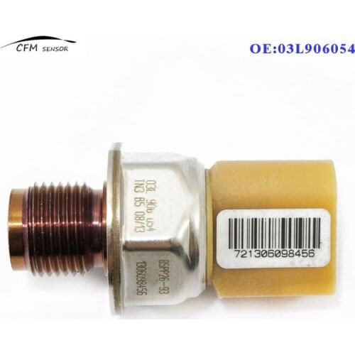 03L906054 New Fuel Rail Pressure Sensor For Audi A3 A5 A6 Q5 Beetle Golf Passat Jetta 2.0L Diesel 85PP26-93