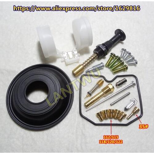 1 set $ 20) 01 ~ 07 years with electronic sensor version KPS KLX250 Keihin carburetor repair kit With vacuum diaphragm