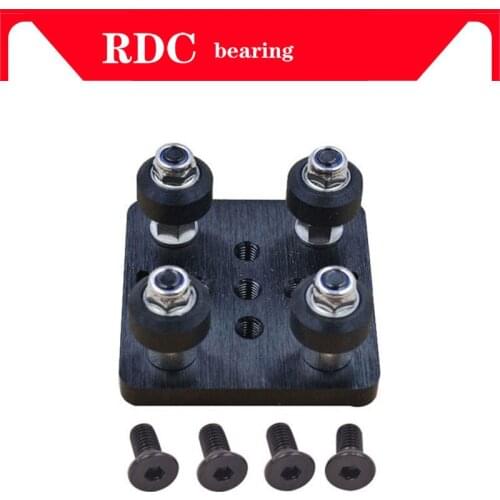 1SET 3D Printer part Openbuilds V gantry plat set special slide plate for aluminum profiles V-slot mini five roulette