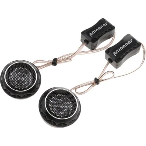 1 Pcs Universal Stereo Audio Speaker High Sound Quality Component For Car 1.18 Inch 89dB Metal Car Horn Connection