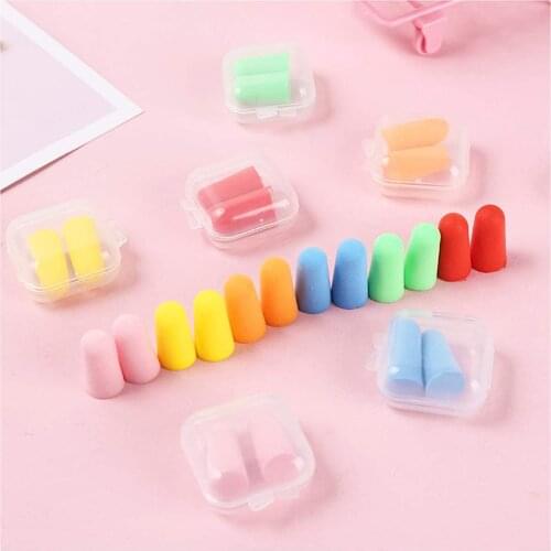20Pcs Earplug Storage Box Mini Transparent Plastic Small Container Case Pill Hook Jewelry Organizer For Home Small Thing Storage