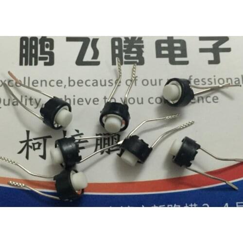 20PCS/lot Japan imported ALPS tact switch 6*6*5 in-line 2-pin micro switch genuine good quality