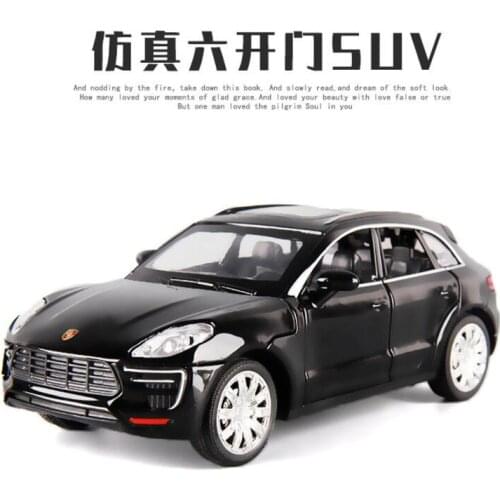 1:32 Toy Car Macan Metal Toy Alloy Car Diecasts & Toy Vehicles Car Model Miniature Scale Model Car Toy For Children