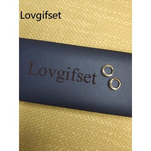 Lovgifset 925 Sterling silver Adjustable Created Zirconia Bar Earrings| Stacking Earring for Women