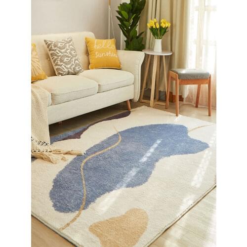 Soft Carpets Bedroom Kids Room 160x230cm Large Fluffy Shaggy Living Room Carpet Home Coffee Table Blanket Modern Girls Rugs