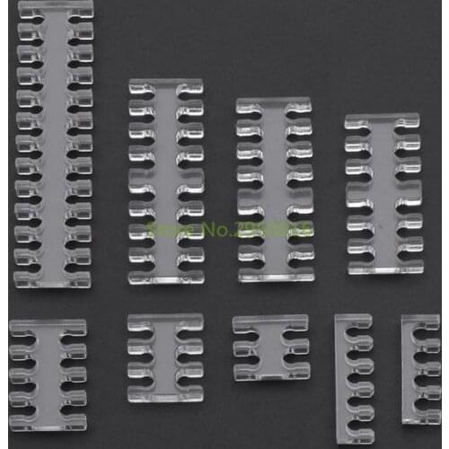 Acrylic Trandparant/Black Cable Comb Clear Dresser Set For 2mm Cables 4/5/6/8/12/14/16/24 Pin PC High Quality C26