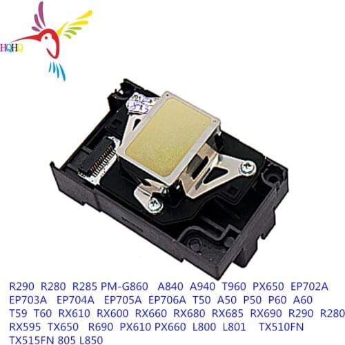 100% NEW F180000 Printhead for Epson R280 R285 R290 R295 R330 RX610 RX690 PX660 PX610 P50 P60 T50 T60 T59 TX650 L800 L801