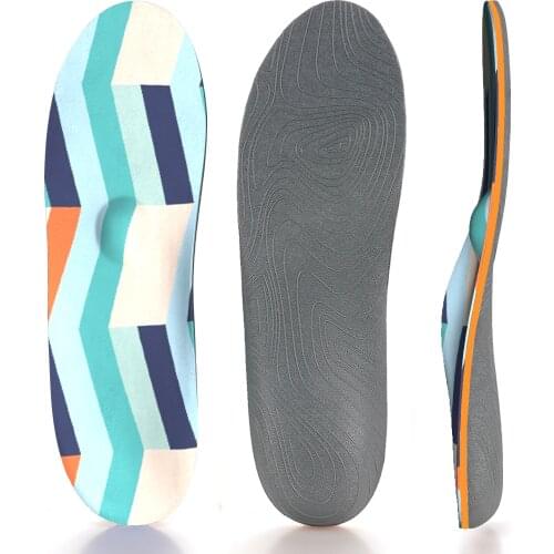 Original High Arch Support Insoles Unisex Orthotic Inserts Flat Feet Foot Orthotic Insoles for Arch Pain