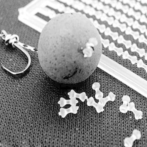 1/2/3/5 Card (100pcs) Plastic Fishing Gear Blocker Lure Fishing Accessories Piece Transparent Group Set Bar Gears Bait Euro D8Q6