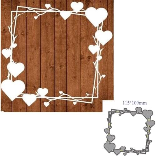 Metal cutting dies cut die mold Love box decoration Scrapbook paper craft knife mould blade punch stencils dies