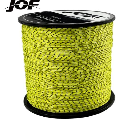 JOF Good Quality 300m 8 Strands Multifilament PE Braided Fishing Line 18-96LB Spot Line