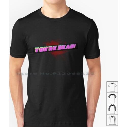 You're Dead! T Shirt 100% Cotton Hotline Miami Jacket Devolver Dennaton Biker 50 Blessings Creative Trending Vintage Cool Gift