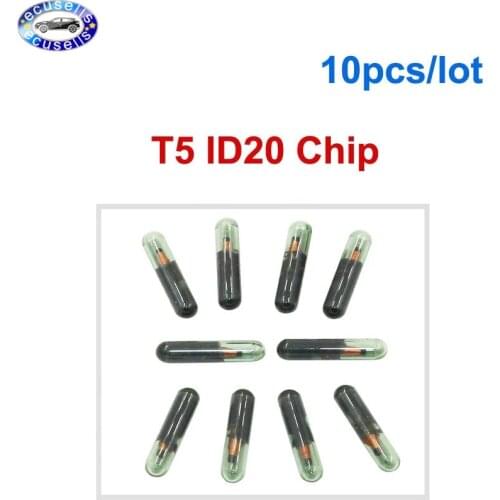 10 PCS, Auto Transponder Glass Chip T5 ID20 Car Blank Chip
