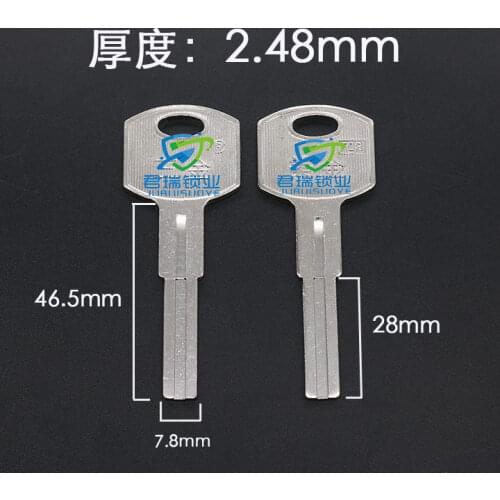 10pcs/lot Meijin C-Class Double-sided Blade Key Embryo Key Embryo key blank