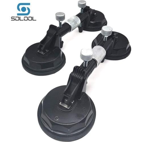 2PCS 5'' Adjustable Stone Seam Setters Manual Operation Stone Joining Tool Leveling Suction Cup for Granite Marble Tiles