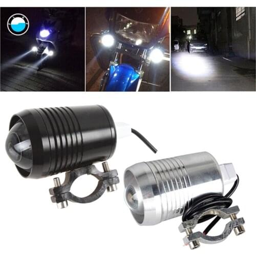 2 Pcs U2 LED 1200LM 30W Upper Low Flash Motorcycle Headlight LED Driving Motorbike Fog Light Flash Lamp Headlamp Bulbs