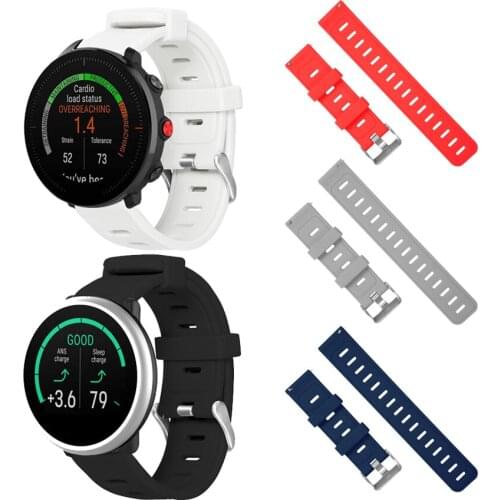 22mm Wrist Bracelet Strap for Polar Ignite Smart Watch Accessories Silicone Watch Band for Polar Vantage M Wristband