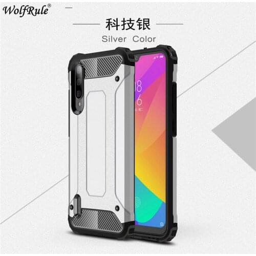 Case For Xiaomi Mi CC9E Cover For Xiaomi Mi A3 Anti-knock Silicone + Hard Plastic Case For For Xiaomi Mi CC9E Shockproof Funda