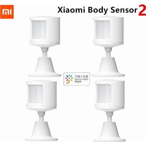Xiaomi Mijia Human Smart Body Sensor 2 Via Android IOS Smart Body Movement Motion Sensor Connection For Smart Mi Home App