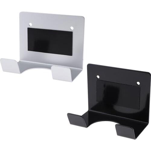 MagiDeal Hair Dryer Holder Bracket Wall Mounted for Universal with Plug Hook