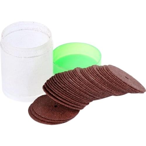 36pcs 24mm Abrasive Disc Cutting Discs Reinforced Cut Off Grinding Wheels Blade Cuttter Tools for Rotary Dremel Accessories