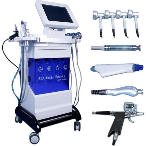 Facial Skin Deep Cleaning Ance Removal Dermabrasion 90kpa vacuum spa equipment Hydro Solution Microdermabrasion Aqua Machine