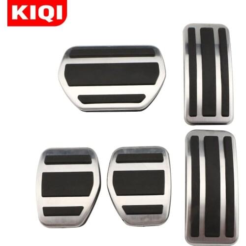 KIQI Car Gas Brake Modified Pedal Pad Cover for Peugeot 2008 2015-2019 207 CC SW GTI 208 GTI 308CC 301 for Citroen C4L C4 C3-XR