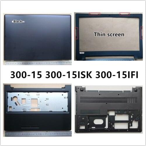 New laptop For Lenovo ideapad 300-15 300-15ISK 300-15IFI LCD Back Cover Top Case/Front Bezel/Palmrest/Bottom Base Cover Case
