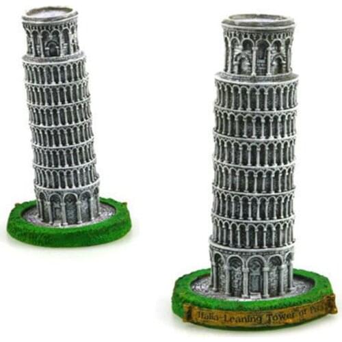 Leaning Tower of Pisa, Italy Creative Resin Crafts World Famous Landmark Model Tourism Souvenir Gifts Collection Home Decor