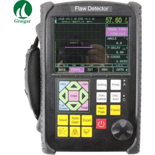 GR650 Portable Ultrasonic Flaw Detector Long Range Measuring with Big Memory