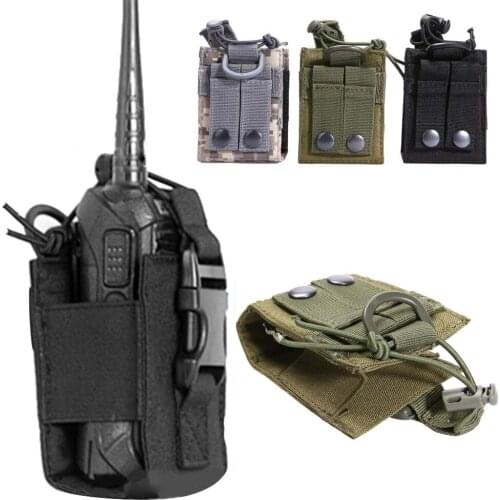 Package Pouch Walkie Hunting Talkie Holder Bag Tactical Sports Pendant Military Molle Nylon Radio Magazine Mag Pouch Pocket