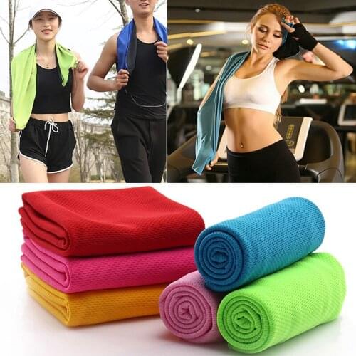 Sports Ice Towel Cold Sense Towel Cold SenseCooling Microfiber Towel Cooling Neck Wrap