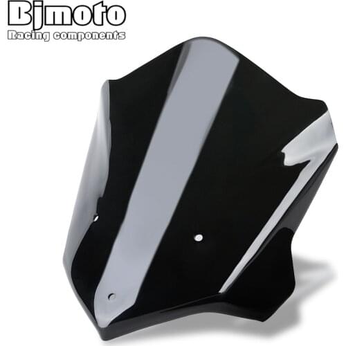 BJMOTO Motorcycle Windscreen For BMW F800R F 800 R 2015-2020 Windshield Wind Screen Shield with Mounting Holder Bracket