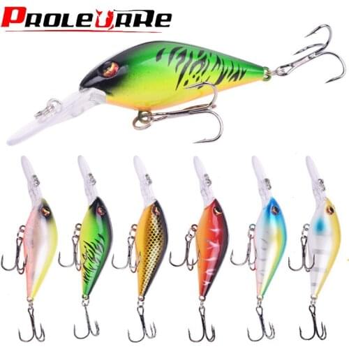 1pcs Crankbait Hard Fishing Lures 8cm 8.5g Floating Minnow Crank Wobbler Artificial Plastic Baits Bass Swimbaits Fishing Tackle