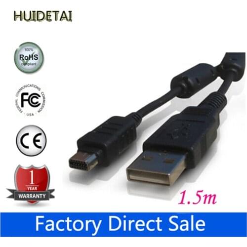 10PCS 12Pin USB Digital Camera Cable for Olympus Stylus/u Tough TG-310 TG-610 TG-810 8000