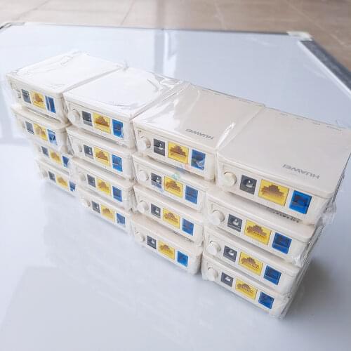 10pcs hua wei ont FTTH fiberhome onu modem Secondhand hg8310m hg8010H 1GE GPON EPON ONU ONT with English Version