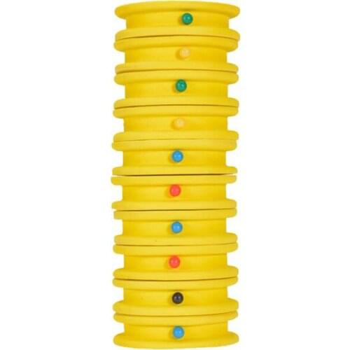 10Pcs Foam Board Fishing Rig Line Winder Fishing Tackle Lures Hooks Storage