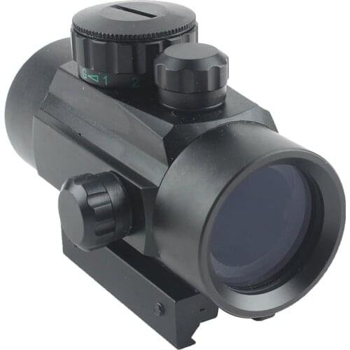 1x30 Red Dot Sight Airsoft Red Green Cross Holographic Sight Scope Hunting Riflescope 11mm 20mm Rail Mount Collimator Sights