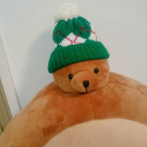 2021 1Pcs ins hot Tiny Head Teddy bear Pillow Small Head Stuffed Panda/Bear/Sloth muscle Body Boyfriend Hug Pillow Cushion Gift