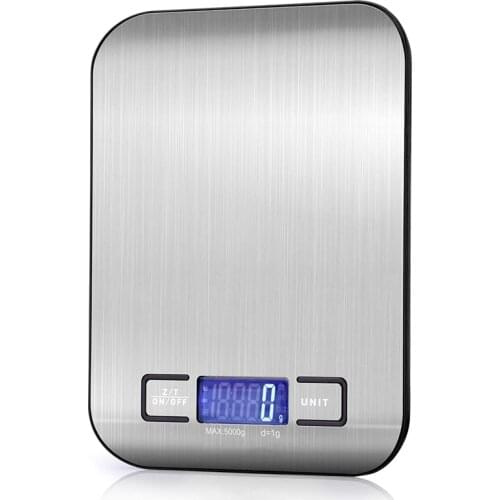 Household Kitchen Scale Multi-function Digital Food Scale Weight Tools Baking Cooking with LCD Display Kitchen Accessories