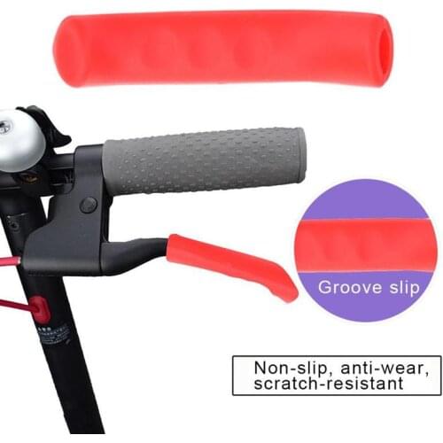 For Xiaomi M365 Brake Handle Lever Cover Protector Electric Scooter Antiskid Accessories Bike Bicycle Cycling Universal Cover