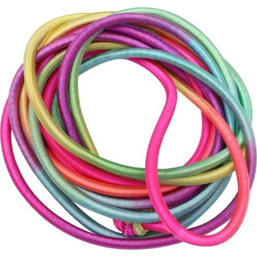 Kids Skipping Rope Toys Students Jump Elastic Band Toys Outdoor Rubber Band Skipping Toy for School Playground (Colorful)