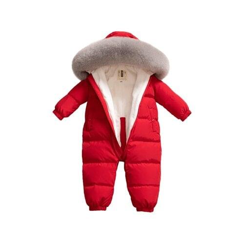 2020 New Born Children Winter Baby Clothes Waterproof Romper for Girl Boy Jumpsuit Down Overalls Kids Costume Infant Clothing