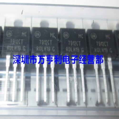 MC7912CTG MC7912CT TO-220 New and Original 10pcs/Lot